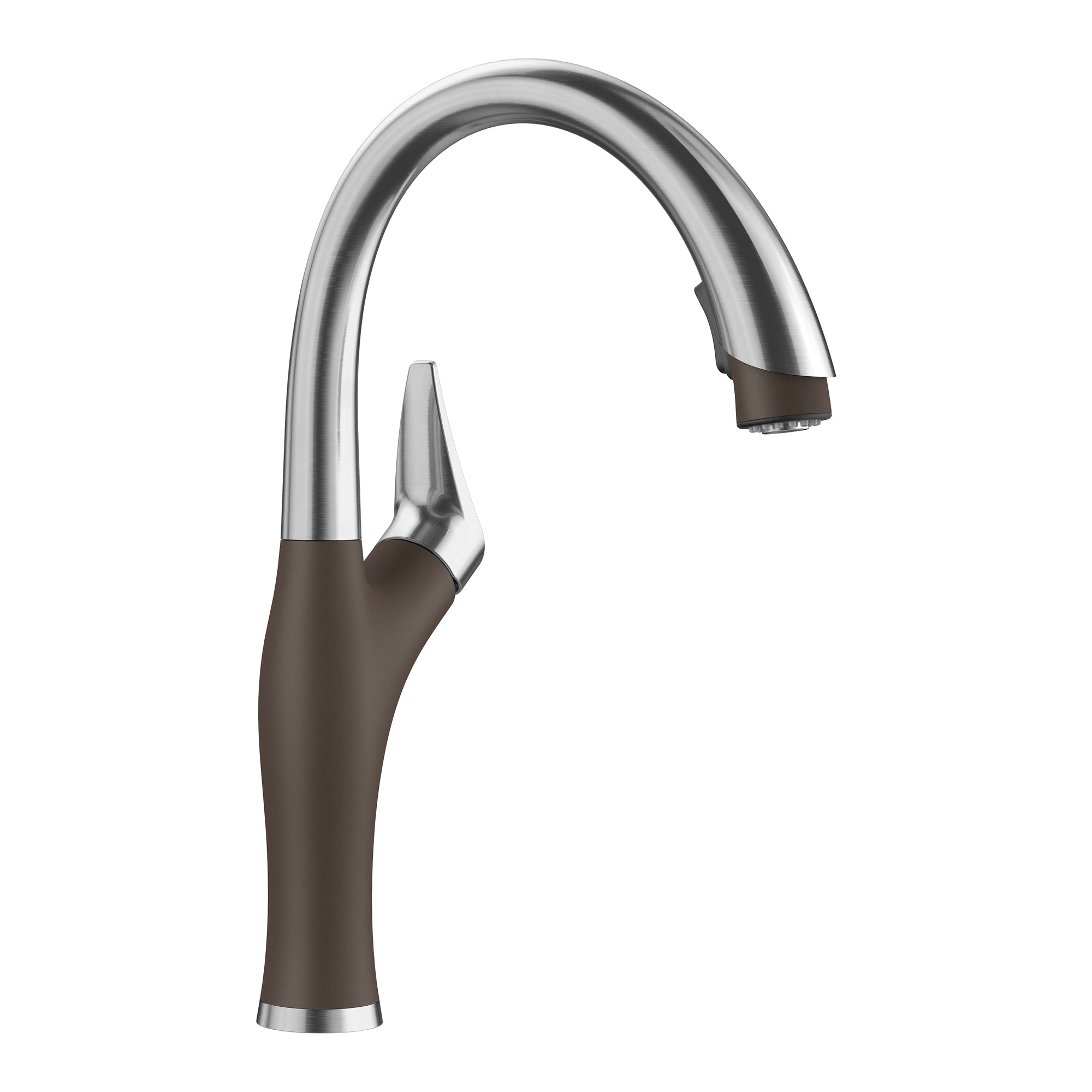 Blanco - 442032 - Artona Pull-Down Dual-Spray Kitchen Faucet - PVD Steel/Café