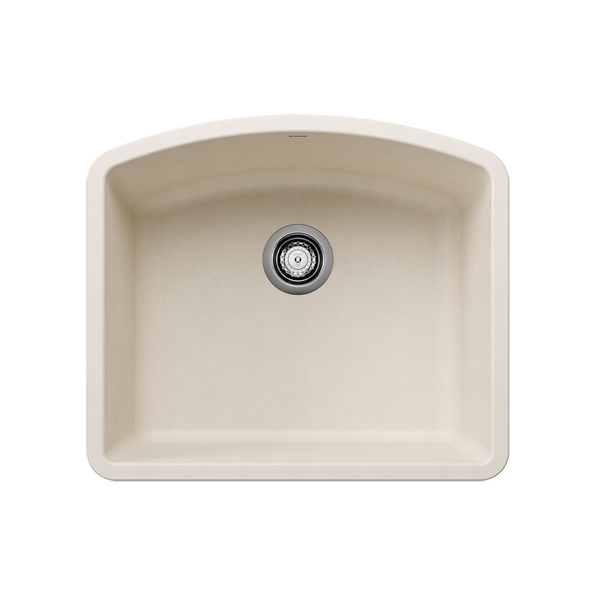 Blanco - 443061 - Diamond SILGRANIT 24" Single Bowl Undermount Kitchen Sink - Soft White