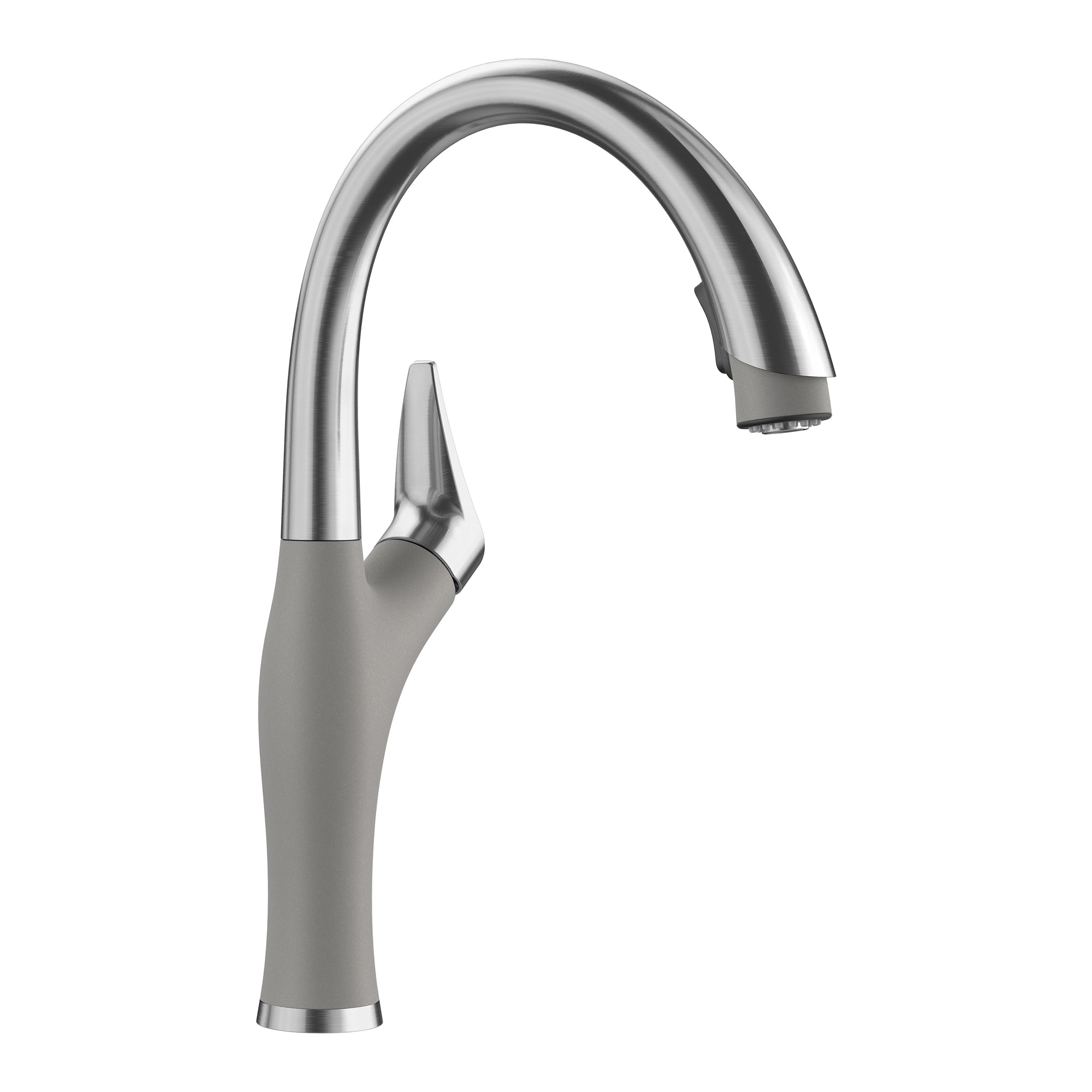 Blanco - 442034 - Artona Pull-Down Dual-Spray Kitchen Faucet - PVD Steel/Metallic Gray
