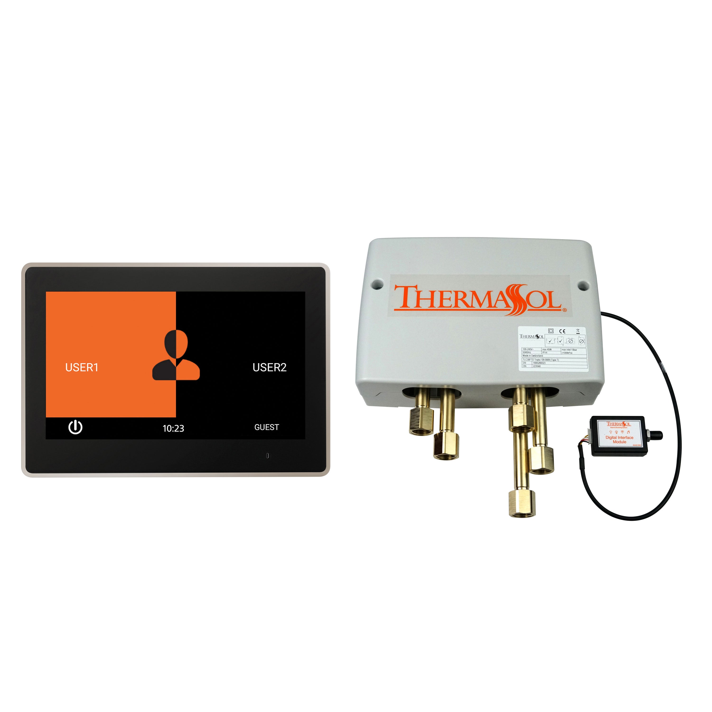ThermaTouch 10 Control and Digital Shower Valve Package - Maison&Co.
