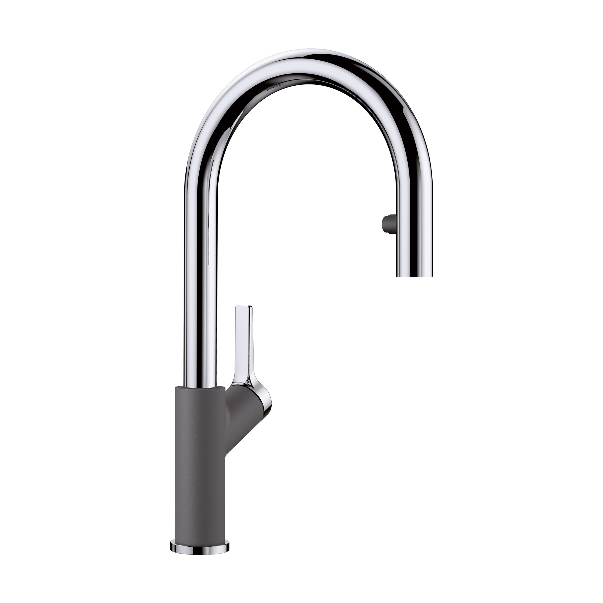 Blanco - 526395 - Urbena Pull-Down Dual-Spray Kitchen Faucet - Chrome/Cinder