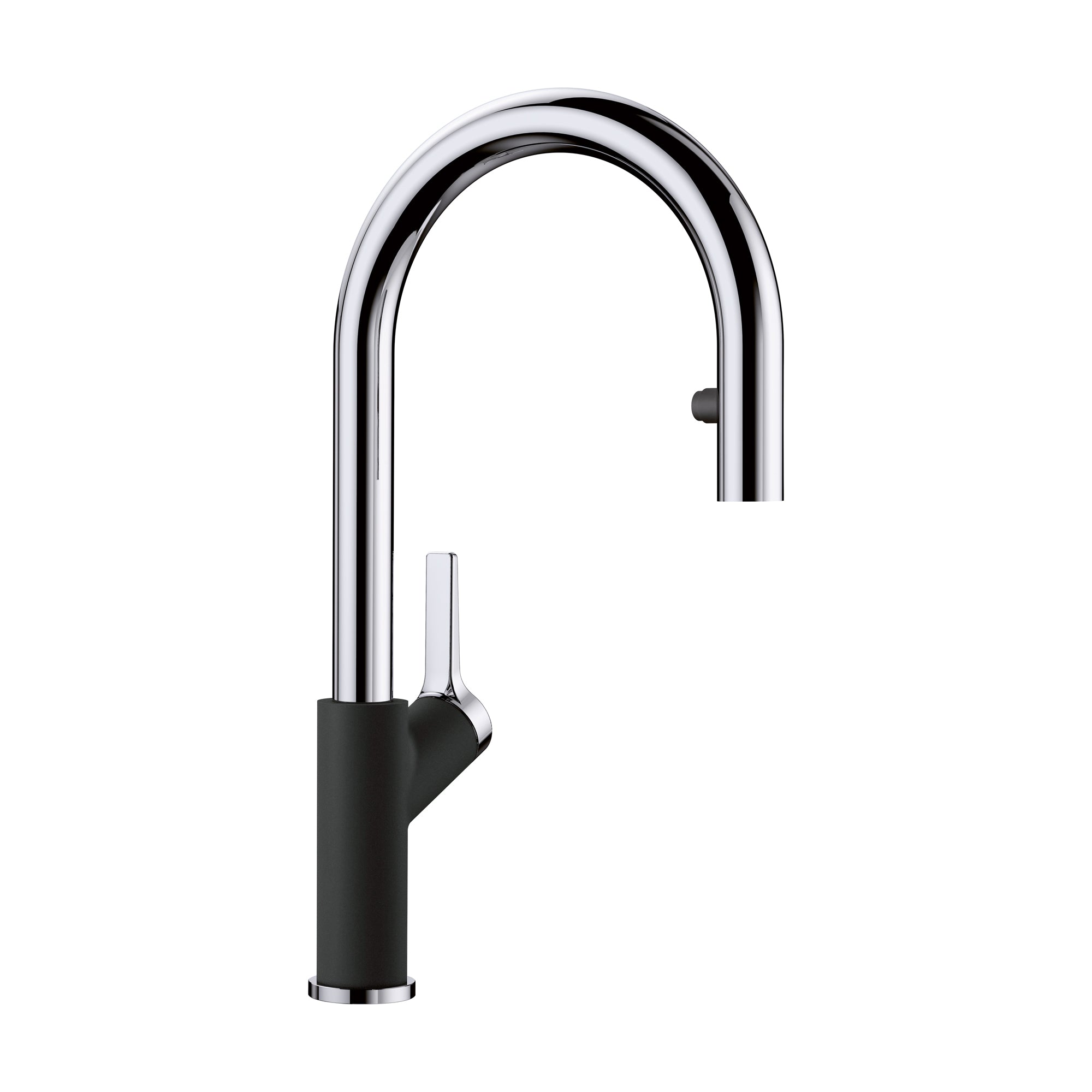 Blanco - 526398 - Urbena Pull-Down Dual-Spray Kitchen Faucet - Chrome/Coal Black