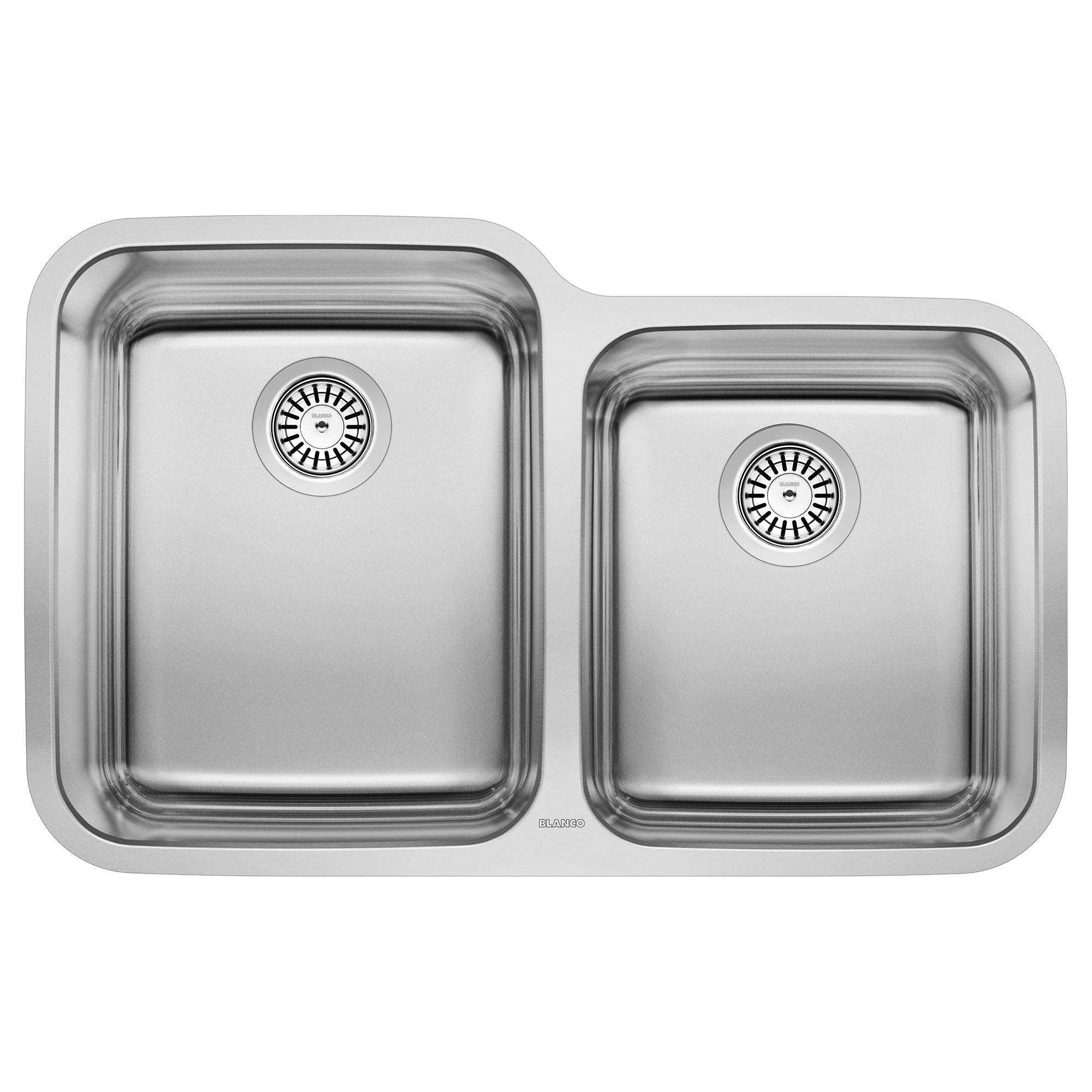Blanco - 441023 - Stellar 32" 60/40 Double Bowl Undermount Stainless Steel Kitchen Sink