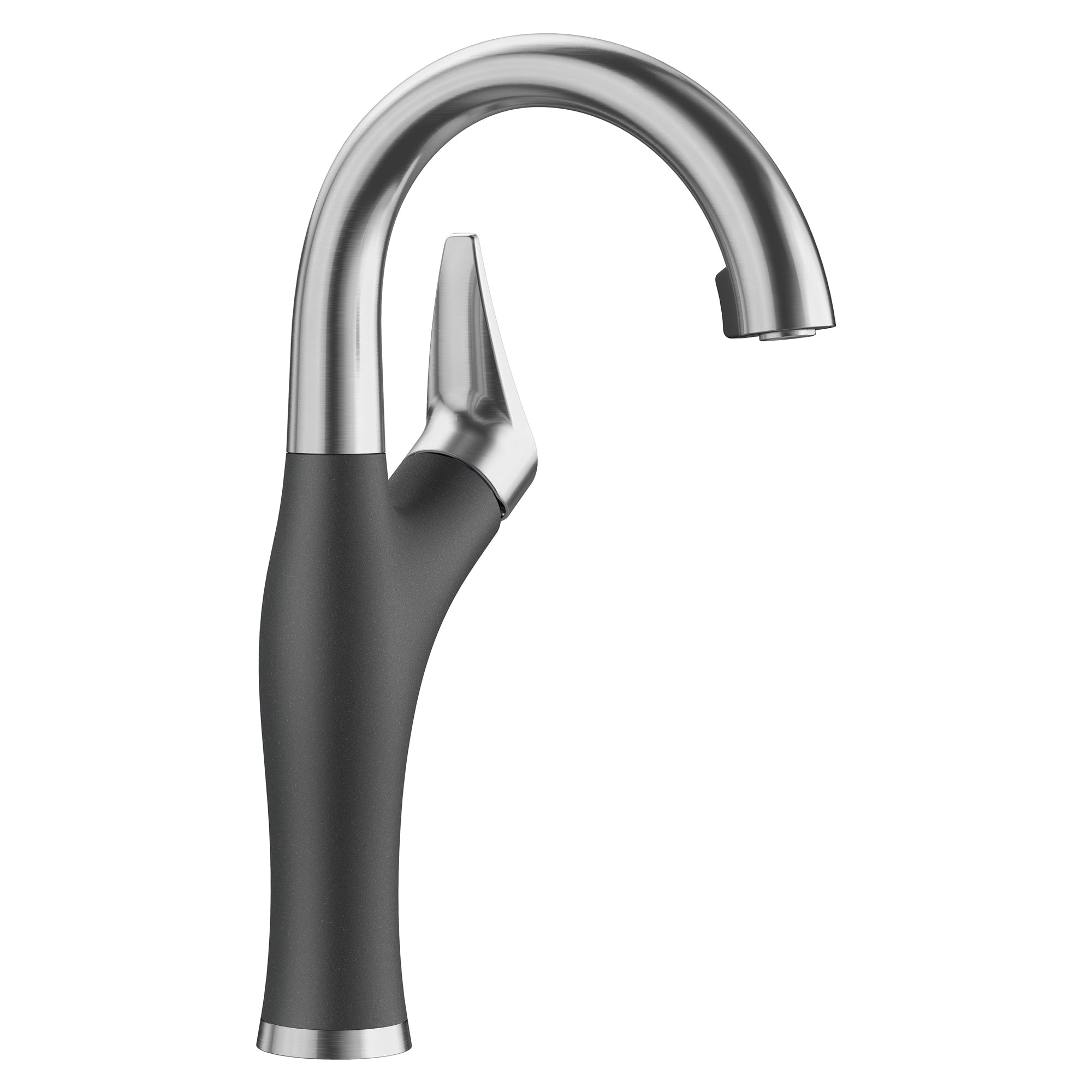 Blanco - 526378 - Artona Pull-Down Dual-Spray Bar Faucet - PVD Steel/Anthracite