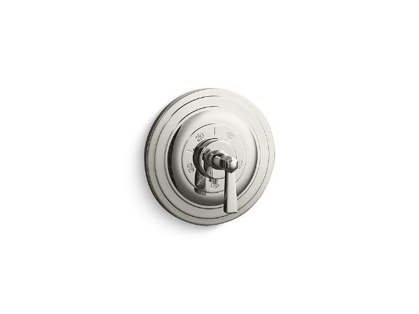 For Town® Thermostatic Trim, Lever Handle in Multiple Finishes Length:10.375" Width:8.375" Height:5.063" - Maison&Co.