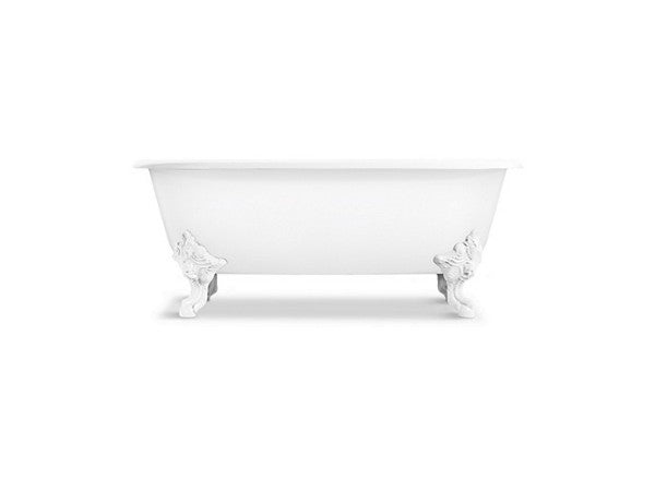 Circe® Bath No Feet-Exterior White in White Finish Length:76.772" Width:34.252" Height:23.622" - Maison&Co.