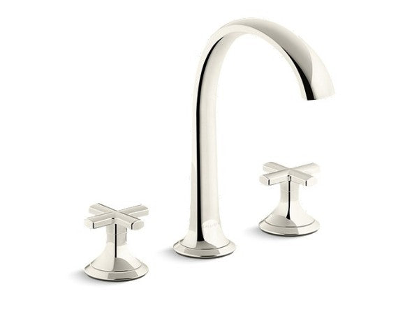 Script® Sink Faucet Arch Spout Crss Hndl in Multiple Finishes Length:25.508" Width:16.503" Height:4.438" - Maison&Co.