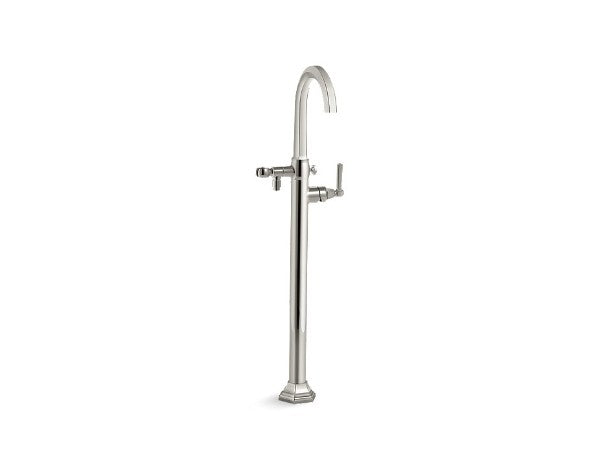 For Town Freestanding Bath Faucet in Multiple Finishes Length:42.5" Width:18.25" Height:13" - Maison&Co.