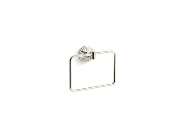 Pure Paletta™ Towel Ring in Multiple Finishes Length:9.055" Width:6.496" Height:3.15" - Maison&Co.