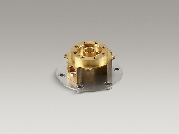 Multi Faucet Mounting Block Length:14.882" Width:7.598" Height:3.543" - Maison&Co.
