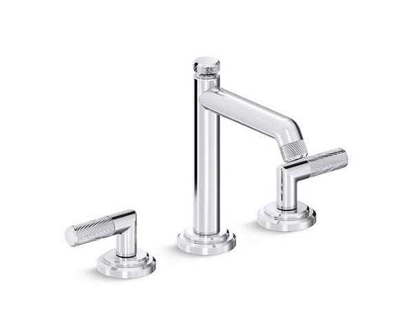 Pinna Paletta™ Basin Set, Tall Spout in Multiple Finishes Length:18.11" Width:12.2" Height:3.35" - Maison&Co.