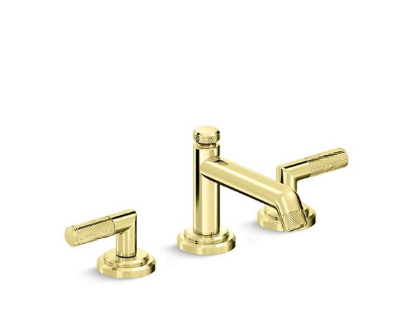 Pinna Paletta™ Basin Set, Low Spout in Multiple Finishes Length:18.11" Width:12.2" Height:3.35" - Maison&Co.