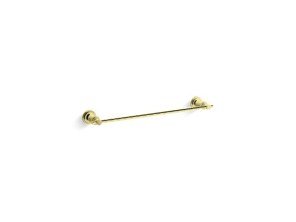 Central Park West™ Towel Bar, 18" in Multiple Finishes Length:22.244" Width:4.528" Height:3.543" - Maison&Co.