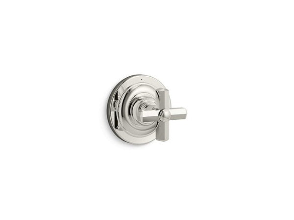 For Town® 3-Way Transfer Trim, Cross Handle in Multiple Finishes Length:7" Width:6.688" Height:7" - Maison&Co.