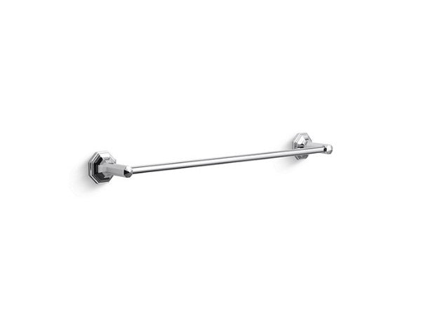 For Town Towel Bar, 24" in Multiple Finishes Length:27.5" Width:5" Height:3" - Maison&Co.