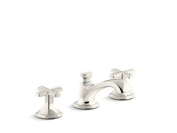 Script® Sink Faucet Low Spout Crss Hndl in Multiple Finishes Length:18" Width:12.5" Height:3.5" - Maison&Co.