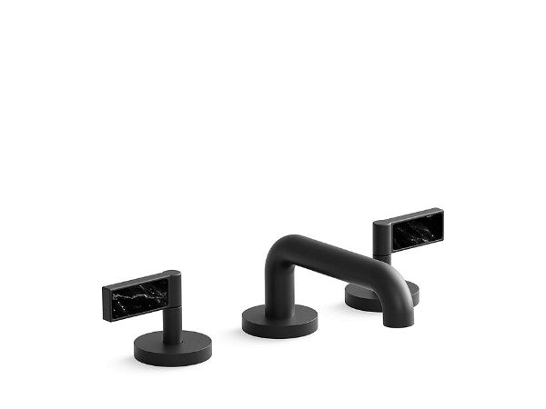 One™ Basin Set, Lever, Nm Stone in Multiple Finishes Length:18.063" Width:12.625" Height:3.5" - Maison&Co.