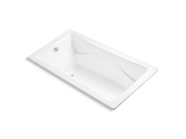 For Town Bathtub in White Finish Length:74.5" Width:39" Height:22.5"