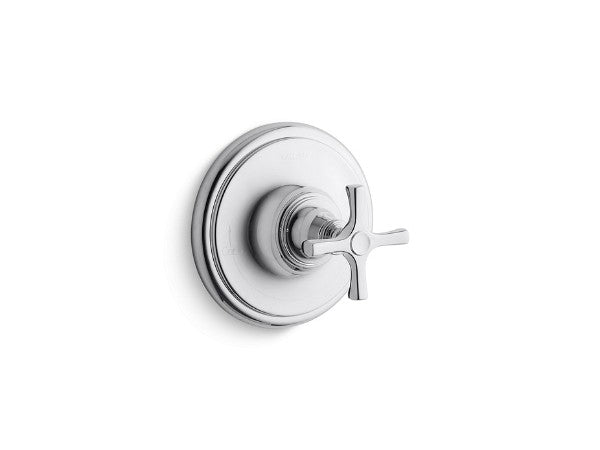 Bellis® Thermostatic Valve Trim, Cross in Multiple Finishes Length:7" Width:6.688" Height:7" - Maison&Co.