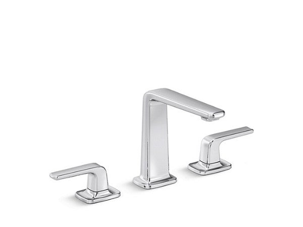 Per Se® Sink Faucet, Tall Spout, Lever in Multiple Finishes Length:18.25" Width:12.5" Height:3.5" - Maison&Co.
