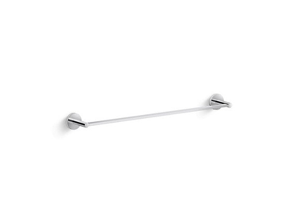 One™ 24" Towel Bar in Multiple Finishes Length:26.969" Width:3.74" Height:2.559" - Maison&Co.