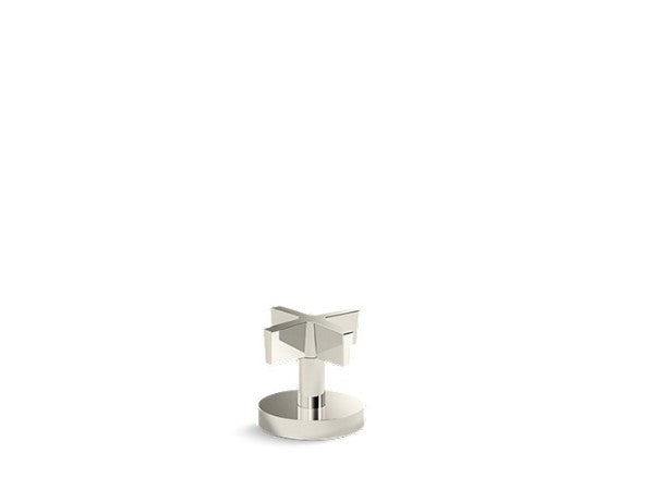 One™ Deck Mount Bath Diverter, Cross Hdl in Multiple Finishes Length:6.25" Width:4.5" Height:3.5" - Maison&Co.