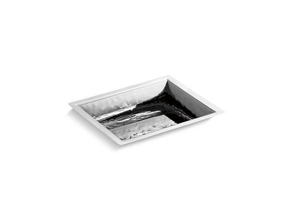 Bacifiore® Bathroom Sink in Polished Distressed Finish Length:20" Width:16" Height:8.5" - Maison&Co.