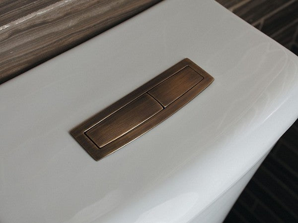 Dual Flush Actuator in Multiple Finishes Length:6.299" Width:5.709" Height:3.15" - Maison&Co.