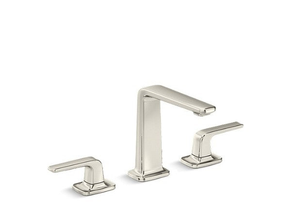 Per Se® Sink Faucet, Tall Spout, Lever in Multiple Finishes Length:18.25" Width:12.5" Height:3.5" - Maison&Co.