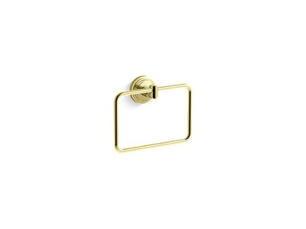 Pinna Paletta™ Towel Ring in Multiple Finishes Length:9.055" Width:6.496" Height:3.15" - Maison&Co.