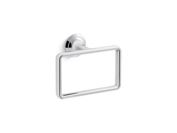 Script® Towel Ring in Multiple Finishes Length:8.25" Width:5" Height:4" - Maison&Co.