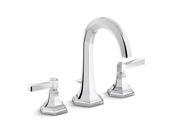For Town Sink Faucet, Tall Spout, Lv in Multiple Finishes Length:25.3" Width:16.125" Height:4.06" - Maison&Co.