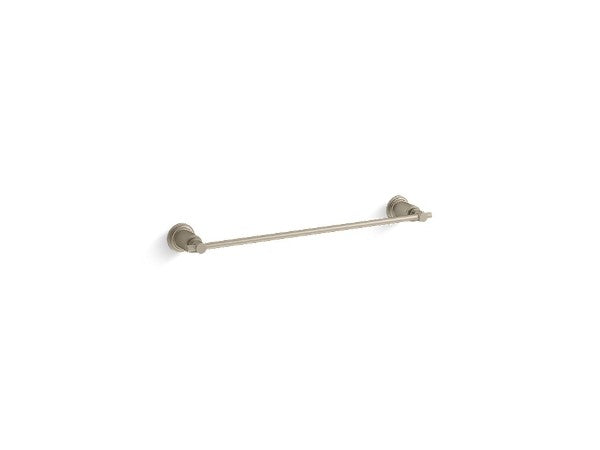 Central Park West™ Towel Bar, 18" in Multiple Finishes Length:22.244" Width:4.528" Height:3.543" - Maison&Co.
