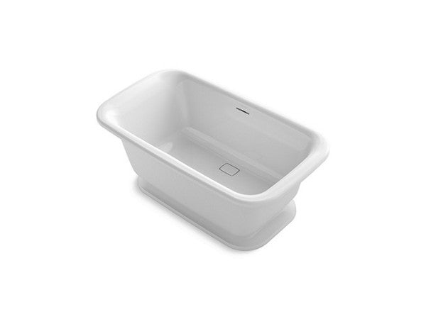 Per Se™ Soft Square Freestanding Tub in White Finish Length:72.5" Width:42.5" Height:37.375" - Maison&Co.