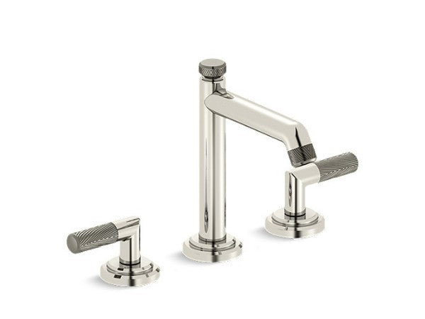 Pinna Paletta™ Basin Set, Tall Spout in Multiple Finishes Length:18.11" Width:12.2" Height:3.35" - Maison&Co.