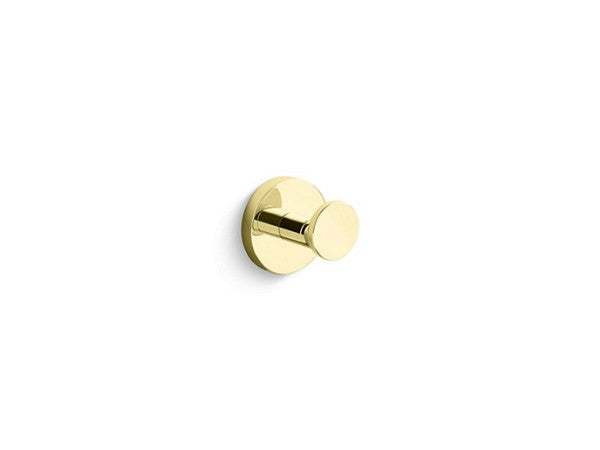 One™ Robe Hook in Multiple Finishes Length:4.921" Width:2.953" Height:3.15" - Maison&Co.