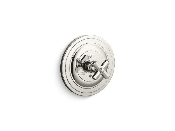 For Town® Pressure Balance Trim, Cross Handle in Multiple Finishes Length:10.375" Width:8.375" Height:5.063" - Maison&Co.