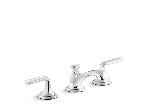 Script® Sink Faucet Low Spout Lvr Handle in Multiple Finishes Length:18" Width:12.5" Height:3.5" - Maison&Co.
