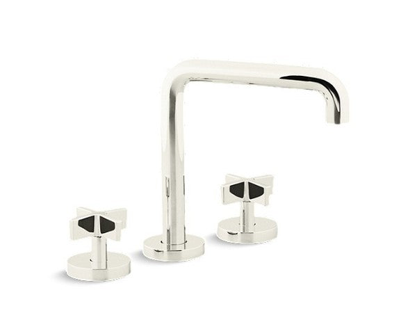 One™ Dm Bath Set, Tall Spout, Lever in Multiple Finishes Length:16.125" Width:12.5" Height:4.063" - Maison&Co.