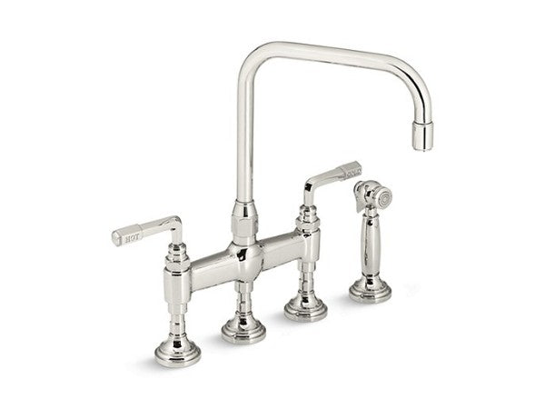 Ms Town Kitchen W/Spray, Lever in Multiple Finishes Length:19" Width:14.5" Height:5"