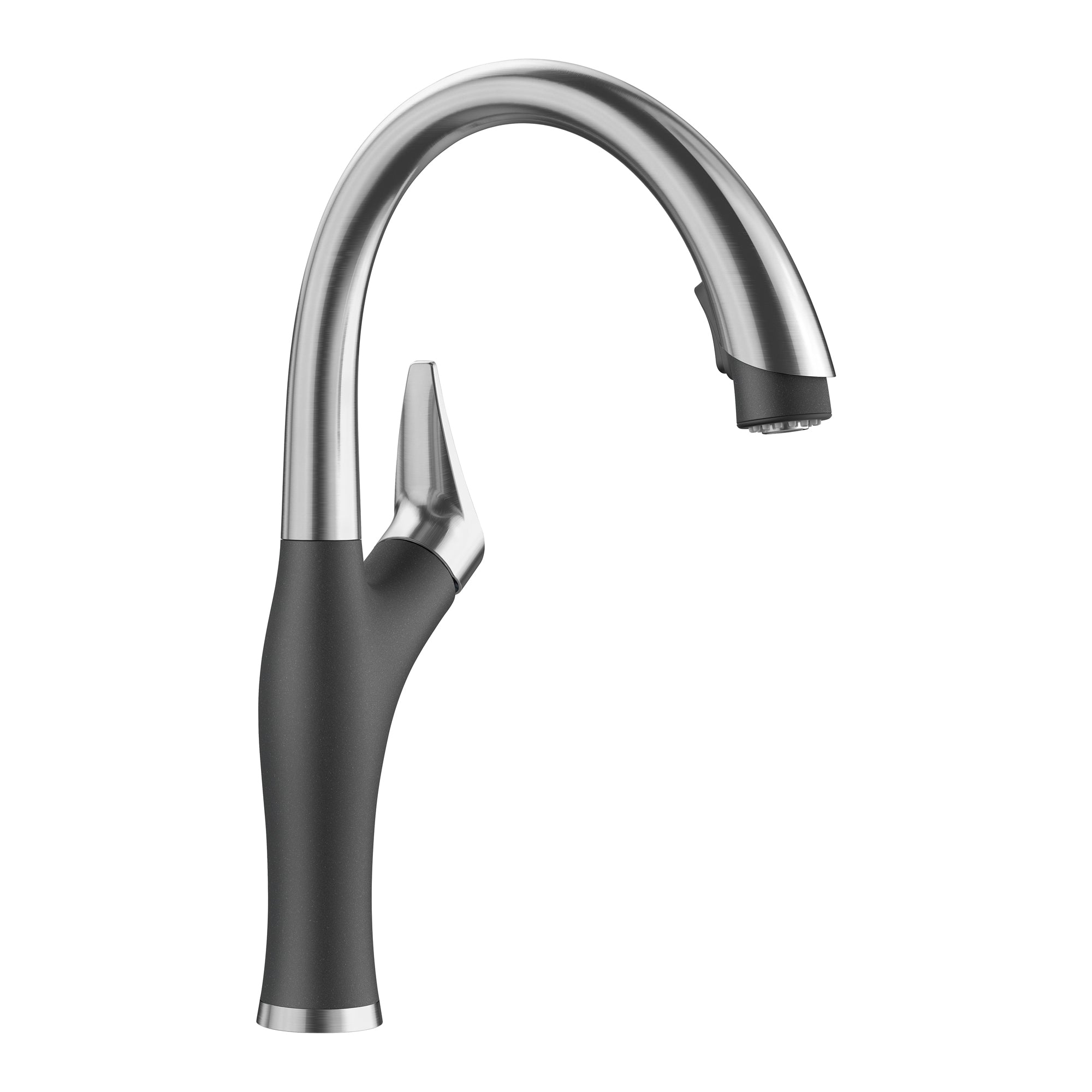 Blanco - 442031 - Artona Pull-Down Dual-Spray Kitchen Faucet - PVD Steel/Anthracite