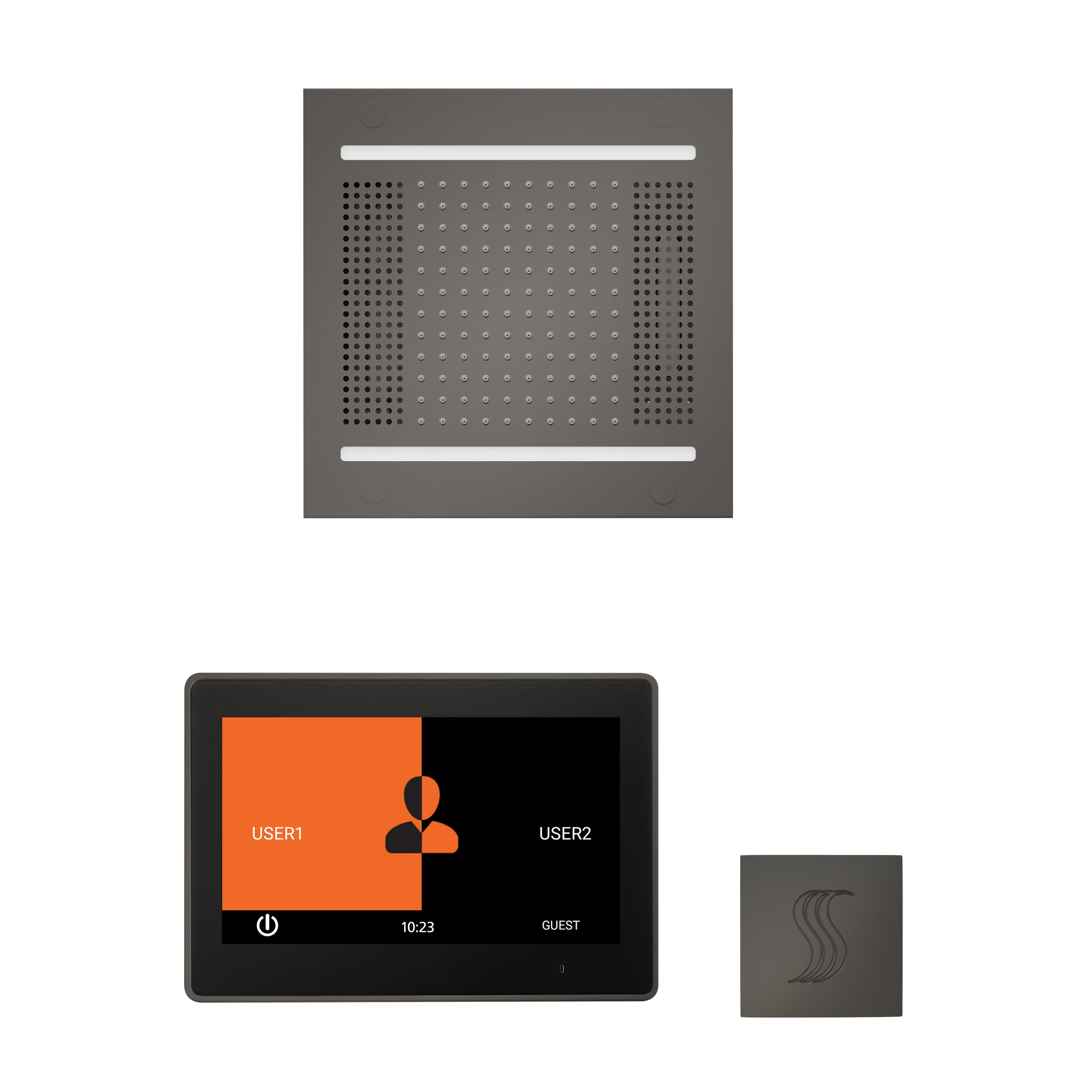 Wellness Steam Package - HydroVive 14 + ThermaTouch 10 Control + Steam Head (Square) - Maison&Co.
