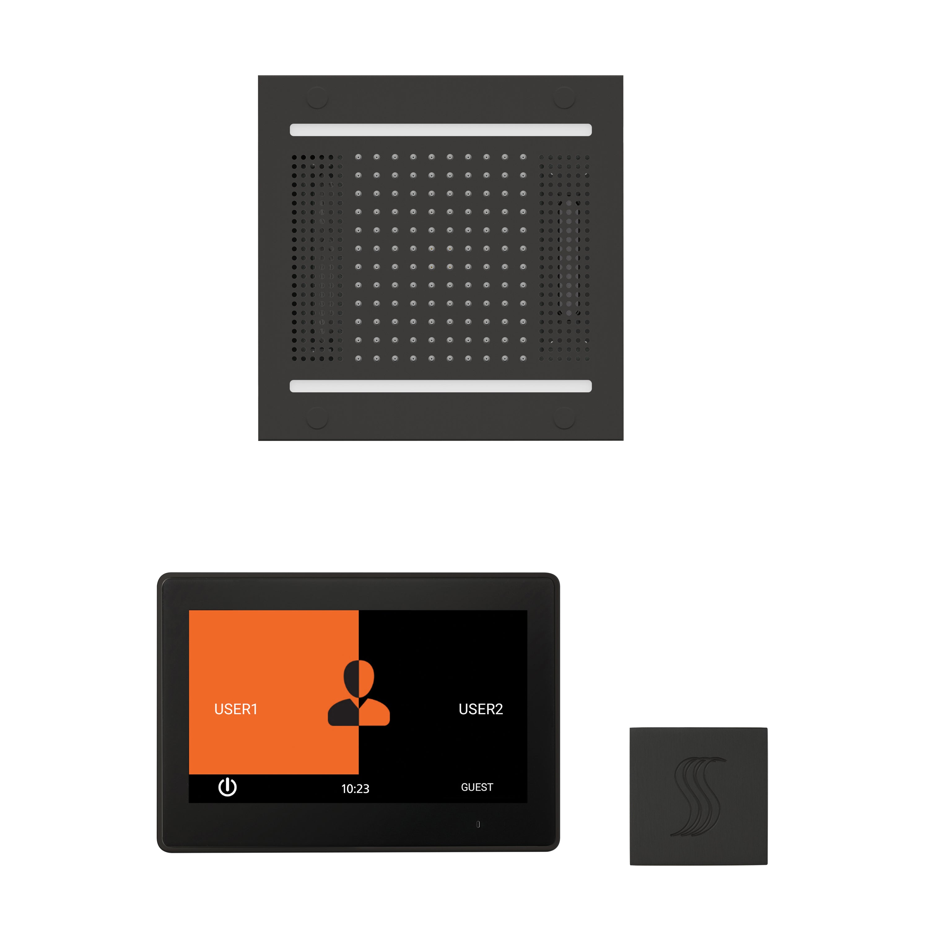 Wellness Steam Package - HydroVive 14 + ThermaTouch 10 Control + Steam Head (Square) - Maison&Co.
