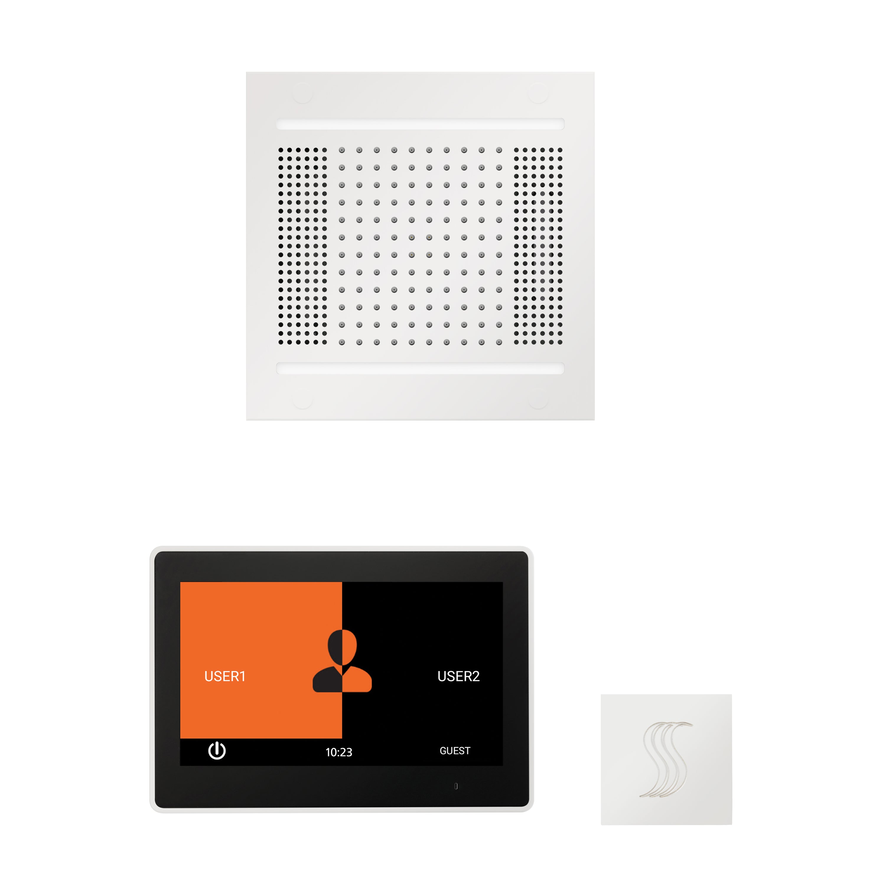 Wellness Steam Package - HydroVive 14 + ThermaTouch 10 Control + Steam Head (Square) - Maison&Co.
