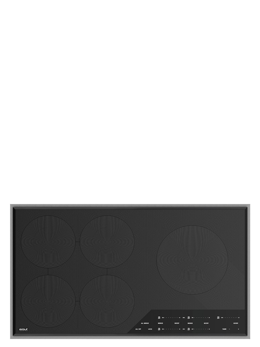 36" Transitional Framed Induction Cooktop