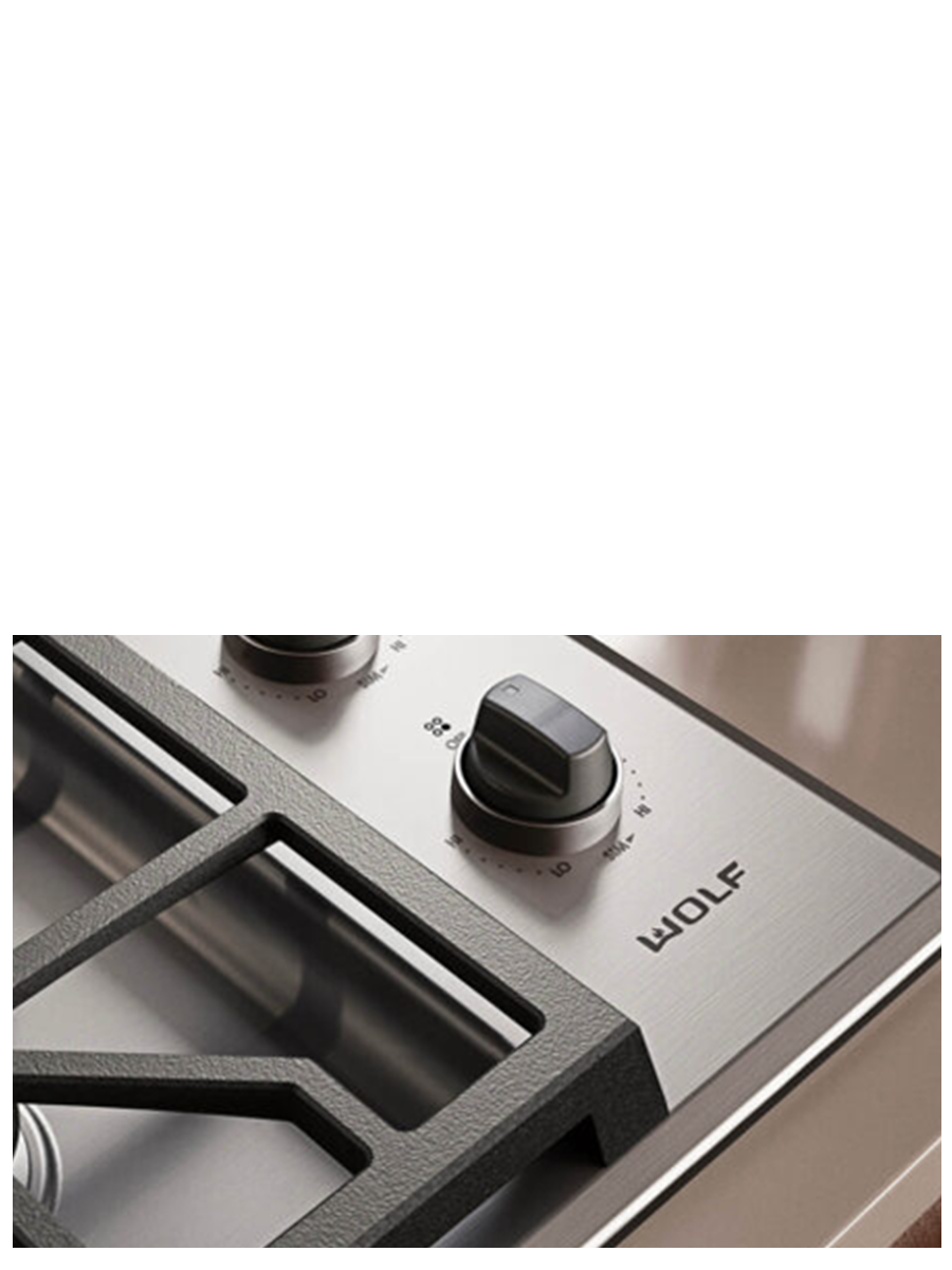 36" Professional Gas Cooktop - 5 Burners