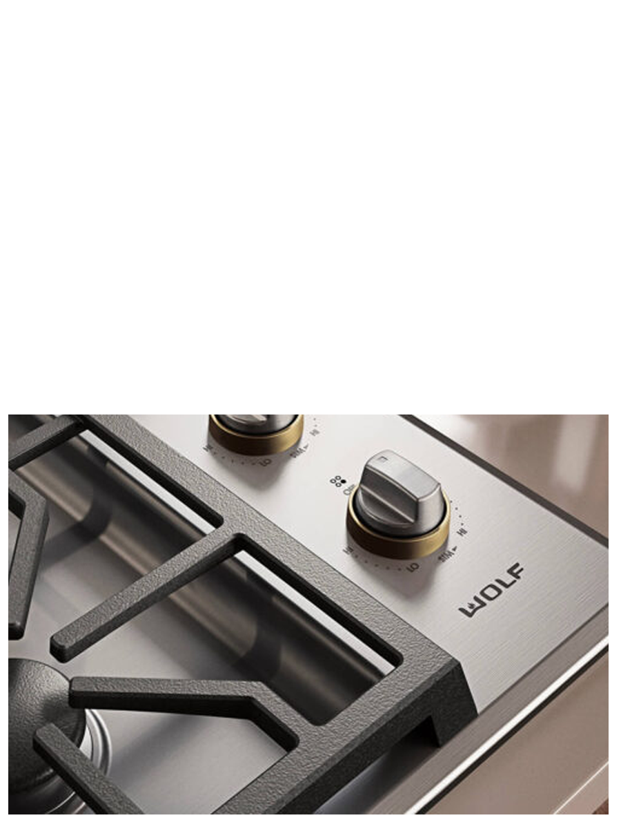 36" Professional Gas Cooktop - 5 Burners