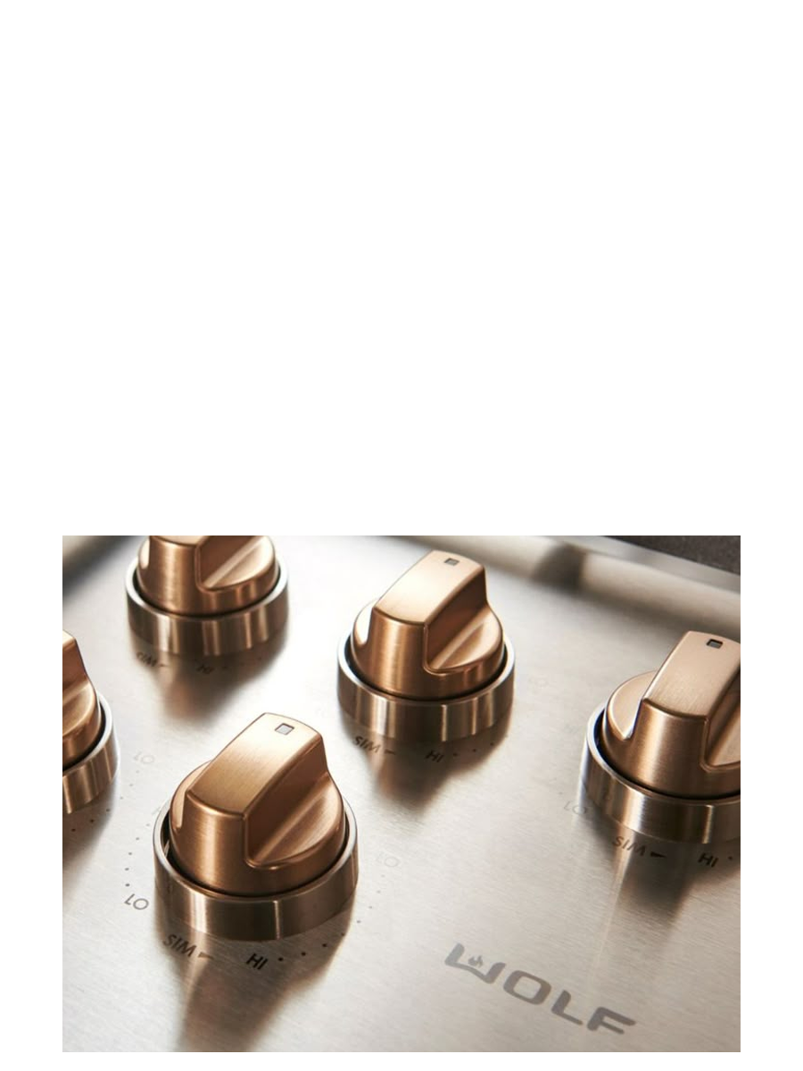 36" Professional Gas Cooktop - 5 Burners