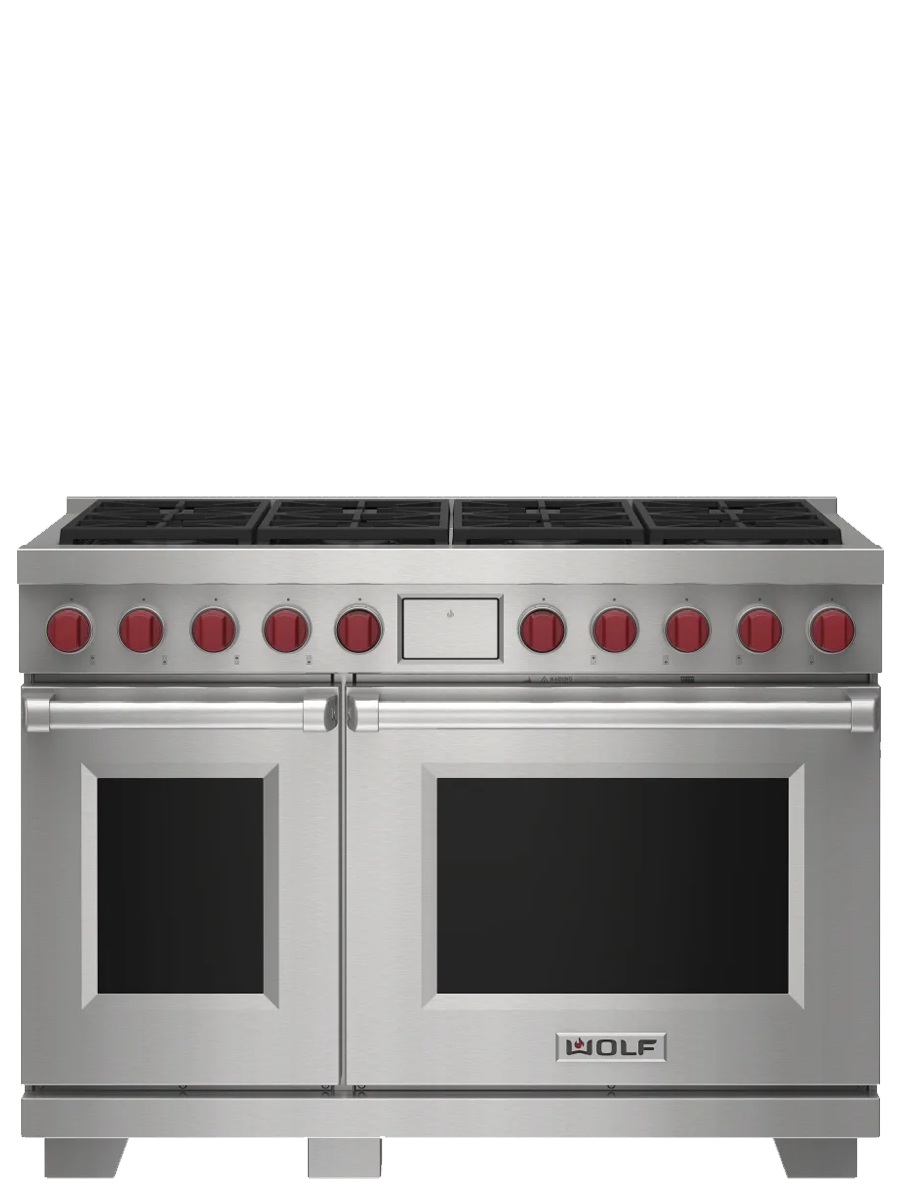 48" Dual Fuel Range - 8 Burners