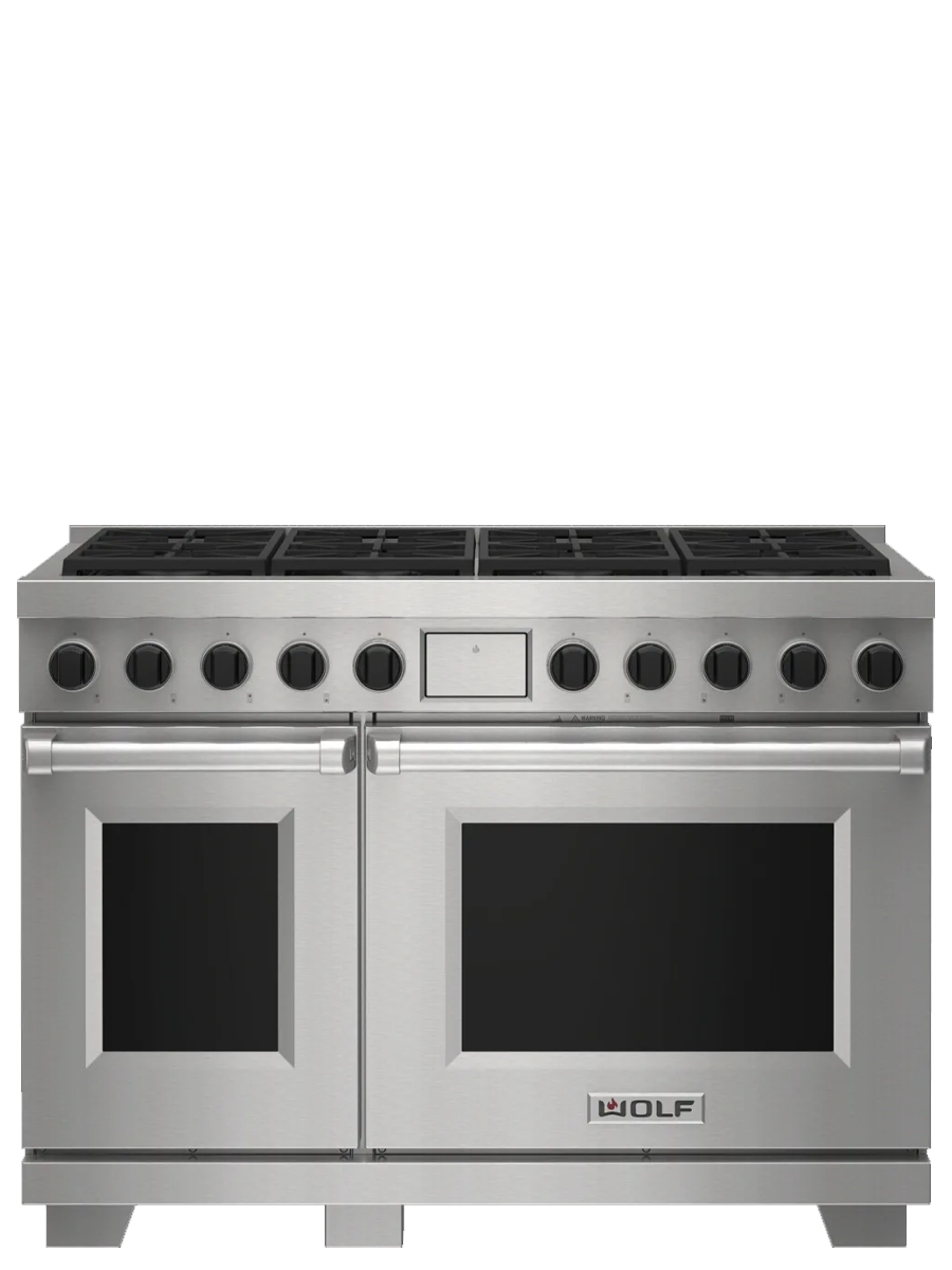 48" Dual Fuel Range - 8 Burners